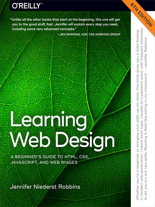 Title details for Learning Web Design by Jennifer Robbins - Available